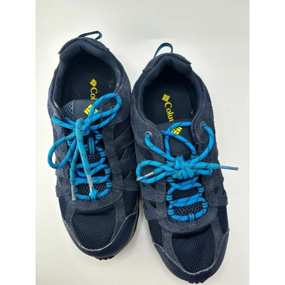 Unisex Columbia Blue Hiking Shoes Size 7 - Picture 8 of 8